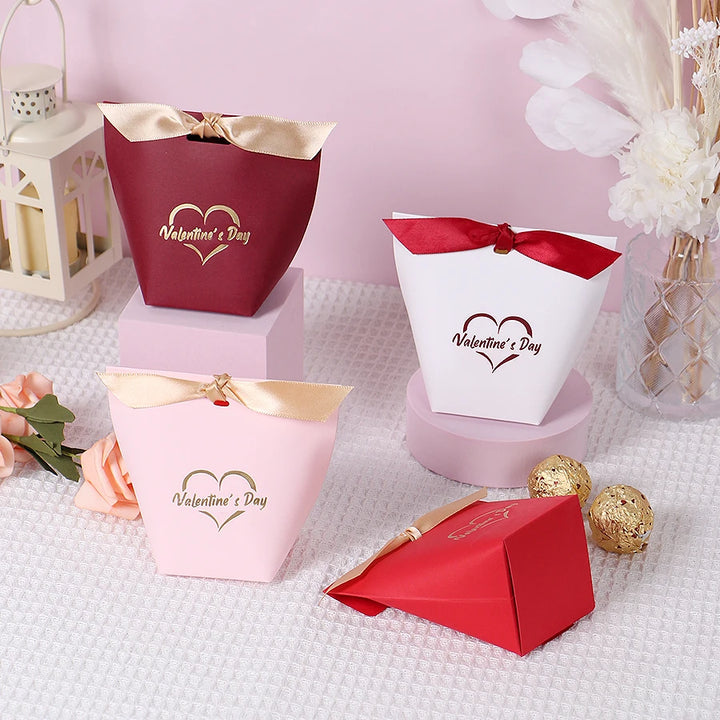 Valentine's Day Heart-Shaped Gift Boxes – Cookies & Candy Decor