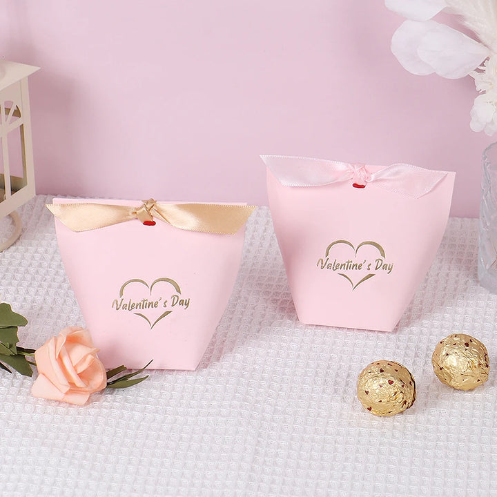 Valentine's Day Heart-Shaped Gift Boxes – Cookies & Candy Decor