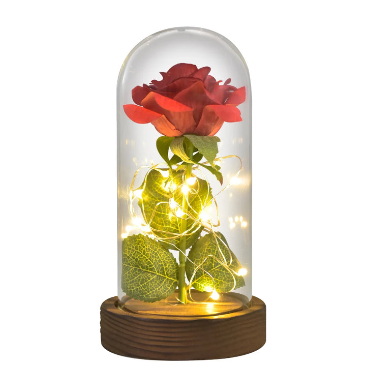 Beauty and the Beast Galaxy Rose – LED Flower Gift for Women