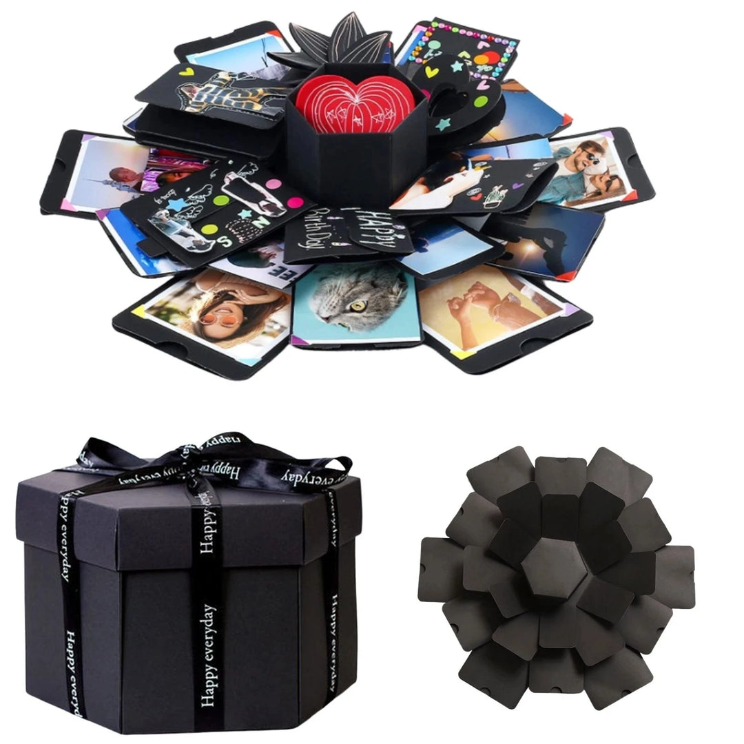 DIY Explosion Gift Box – Photo Album & Scrapbook for Special Occasions