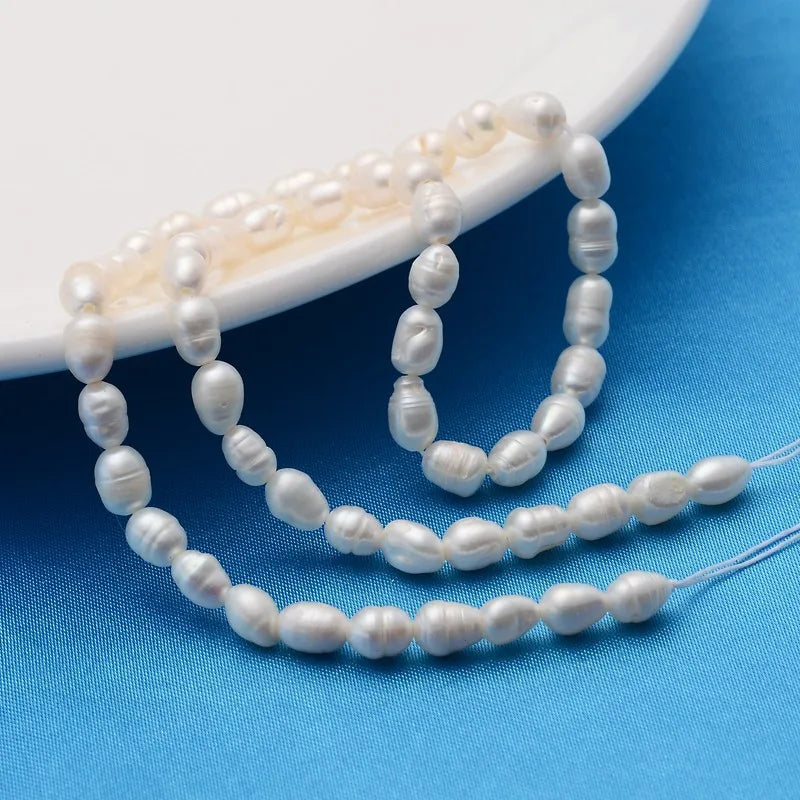 Grade A Natural Freshwater Pearl Bead Strand – DIY Jewelry