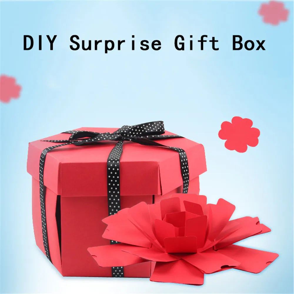 DIY Explosion Photo Album Box – Couple Love Gift